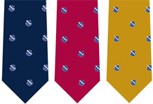 Men's ties with SSCI logo in choice of colors Men's slik ties with SSCI logo in choice of colors